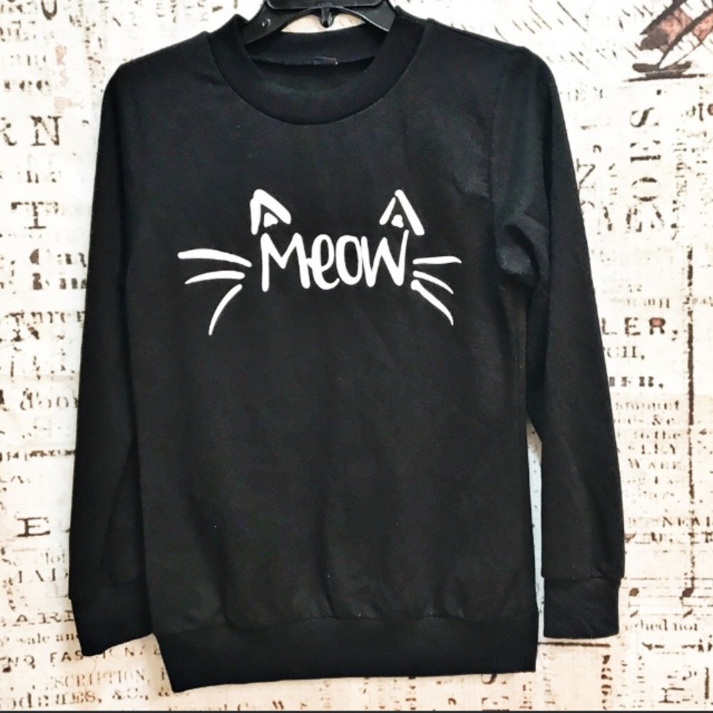 Meow sweatshirt